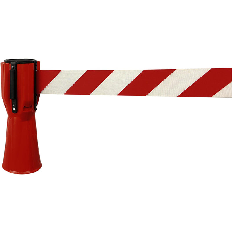 Cône de signalisation avec ruban de barricade de 10 pieds