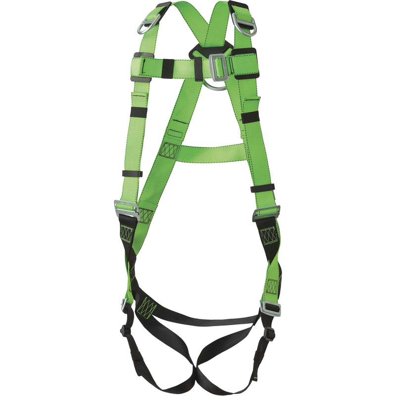 FBH-10000E Contractor Series Safety Harness, CSA Certified, Class AE, 400 lbs. Cap.