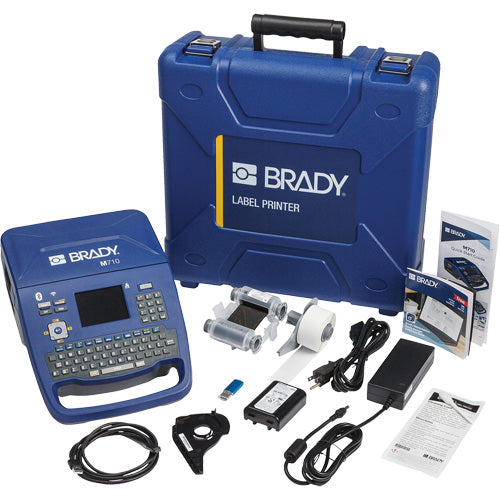 M710 Portable Label Printer with Hard Case