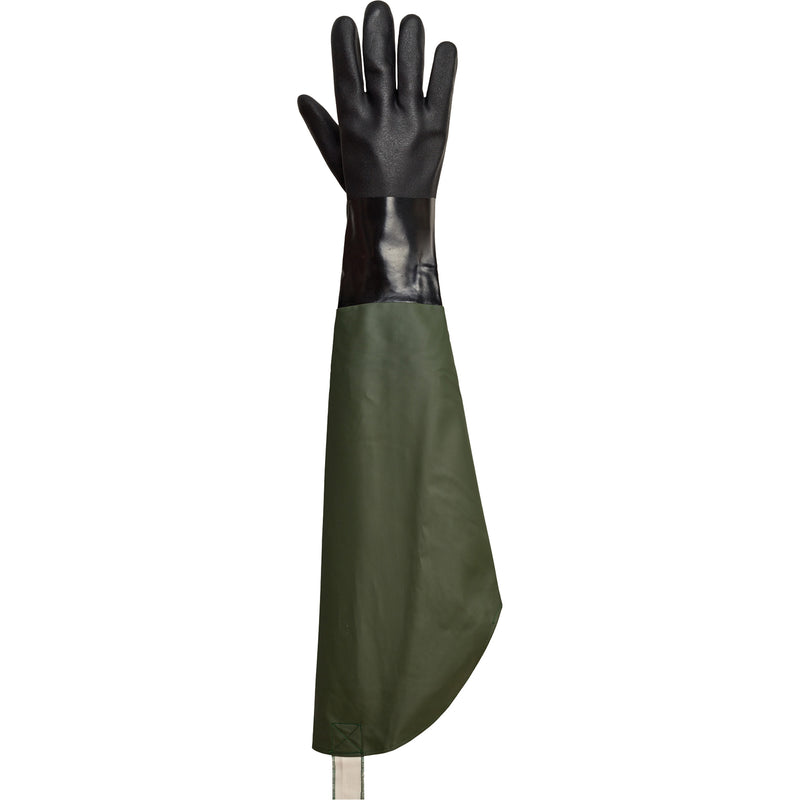 Chemstop™ Chemical-Resistant Gloves, PVC, Flock-Lined Inner Lining