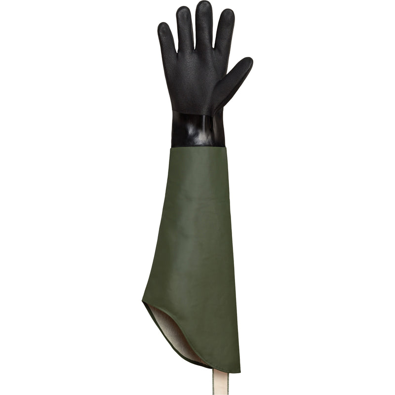 Chemstop™ Chemical-Resistant Gloves, PVC, Flock-Lined Inner Lining