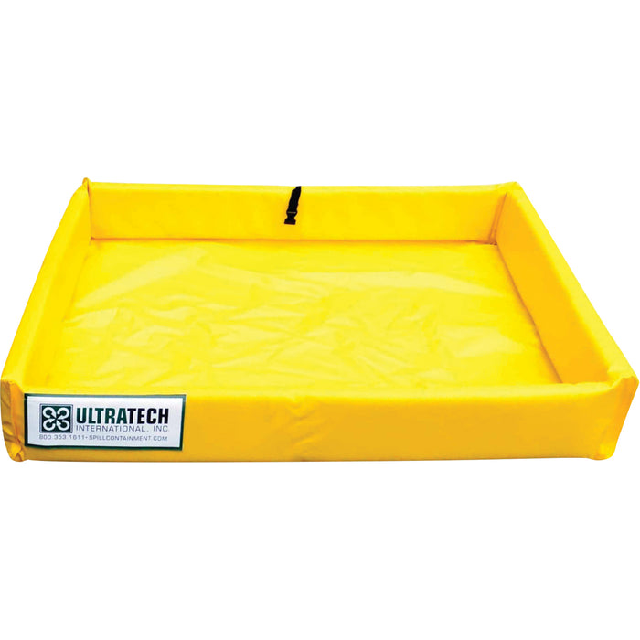 Ultra-Mini Berm®, 60 US gal. Capacity, 4' W x 4' L x 6" H, Foam Wall