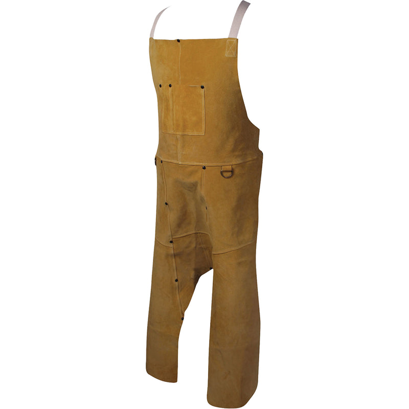 Tablier bavette fendu Caiman® 42" en cuir de sanglier™