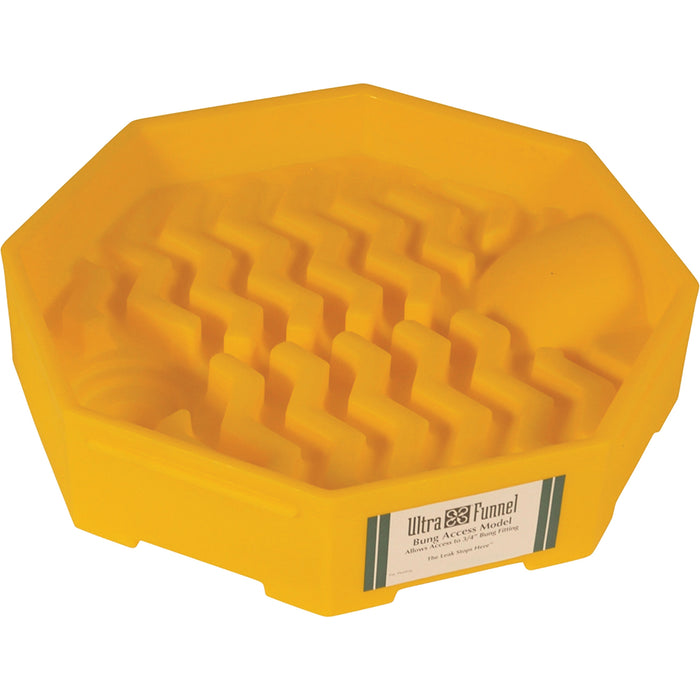 Entonnoir Ultra-Drum® avec bec verseur pour accès à la bonde