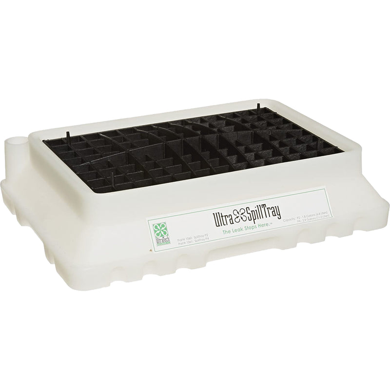 P2 Ultra-Spill Tray®, 17" L x 12" W x 4" H, 1.8 US gal. Spill Capacity