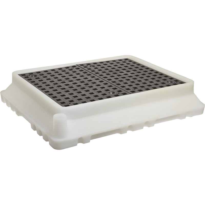 P4 Ultra-Spill Tray®, 17" L x 21" W x 4" H, 2.9 US gal. Spill Capacity