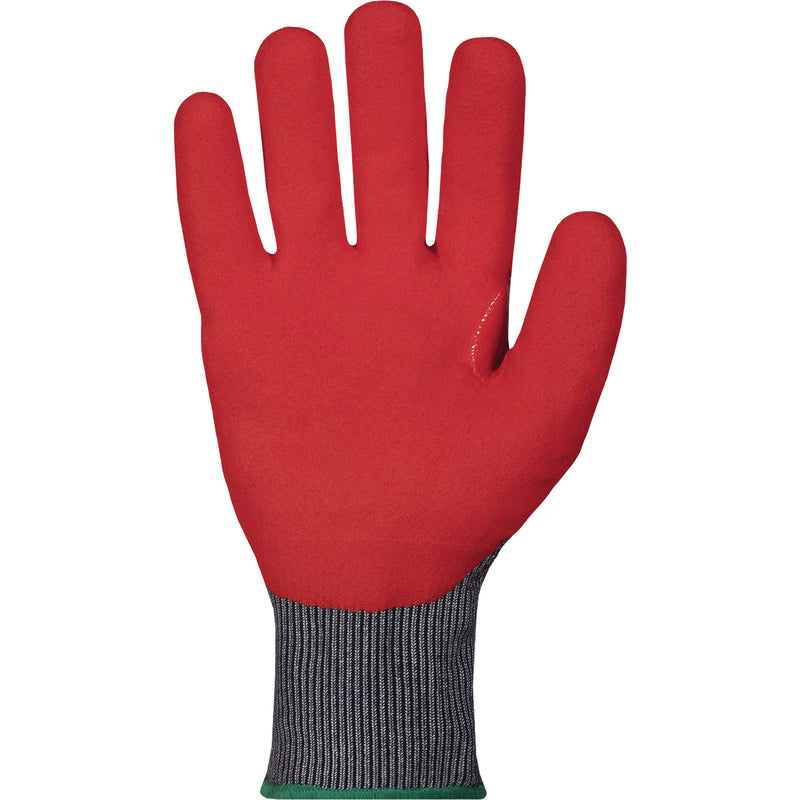 Waterproof Cut-Resistant Gloves, Size 10, 18 Gauge, Foam Nitrile Coated, TenActiv™ Shell, ASTM ANSI Level A6