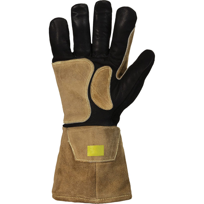 Endura® 505GP MIG Welding Gloves, Grain Goatskin, Size Medium