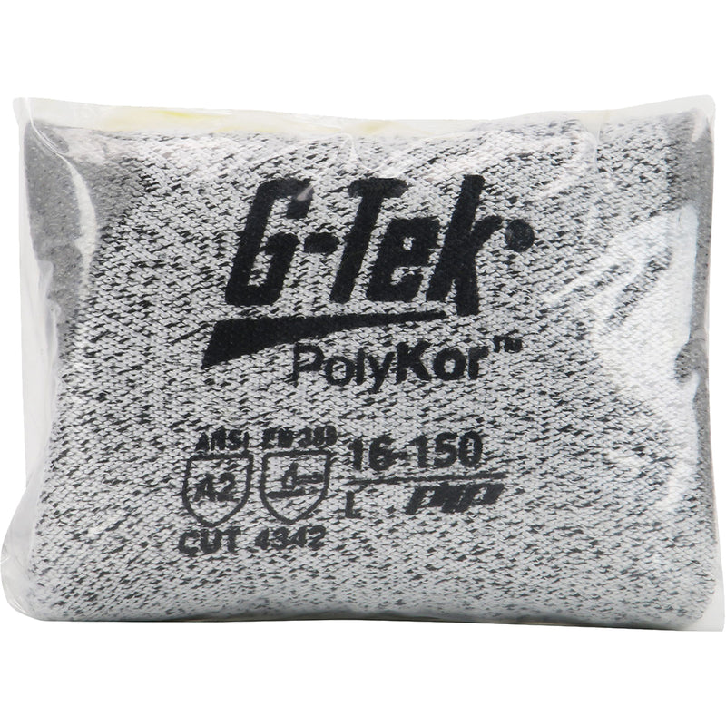 G-Tek® Seamless Knit Cut-Resistant Gloves, Size Small, 13 Gauge, Polyurethane Coated, PolyKor® Shell, ASTM ANSI Level A2/EN 388 Level B