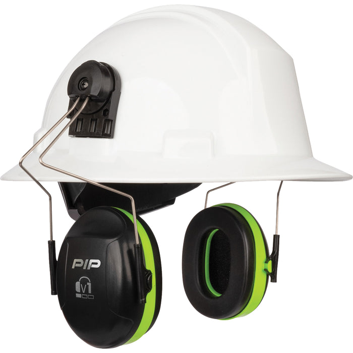 Dynamic™ V1™ Passive Ear Muffs, Cap Mount, 23 NRR dB