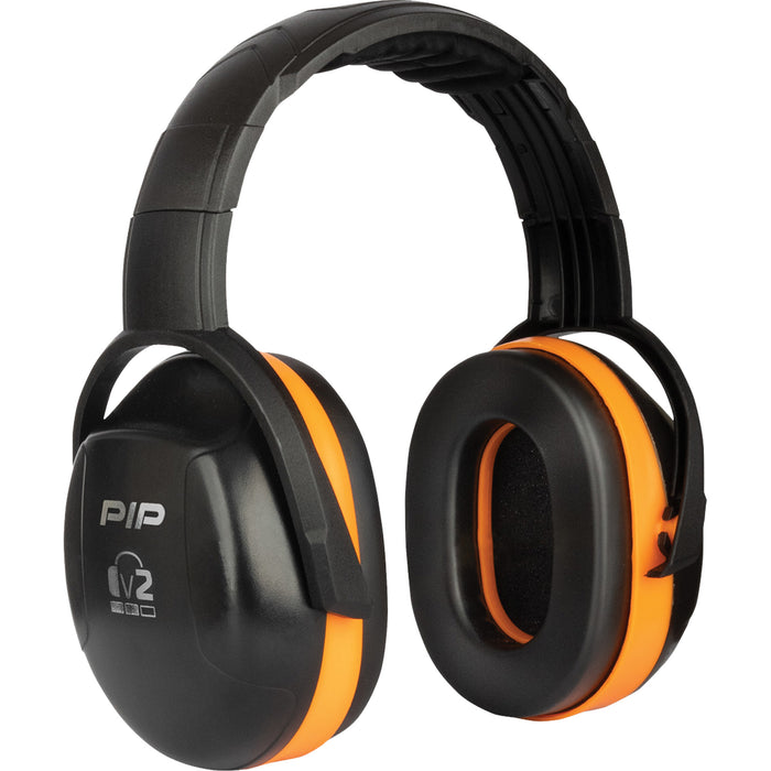 Dynamic™ V2™ Passive Ear Muffs, Headband, 25 NRR dB