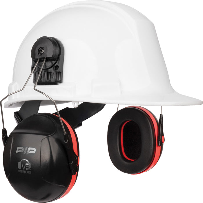 Dynamic™ V3™ Passive Ear Muffs, Cap Mount, 26 NRR dB
