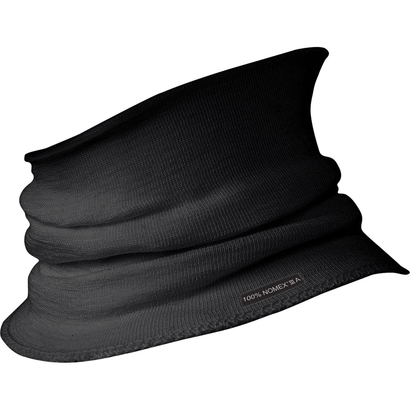 C207BK Flame Resistant Neck Warmer & Windguard, Black, Nomex®