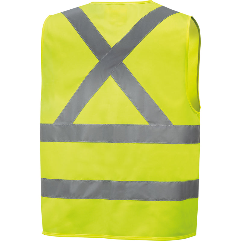 6886 High-Visibility Tricot Safety Vest, High Visibility Lime-Yellow, 2X-Large, Polyester