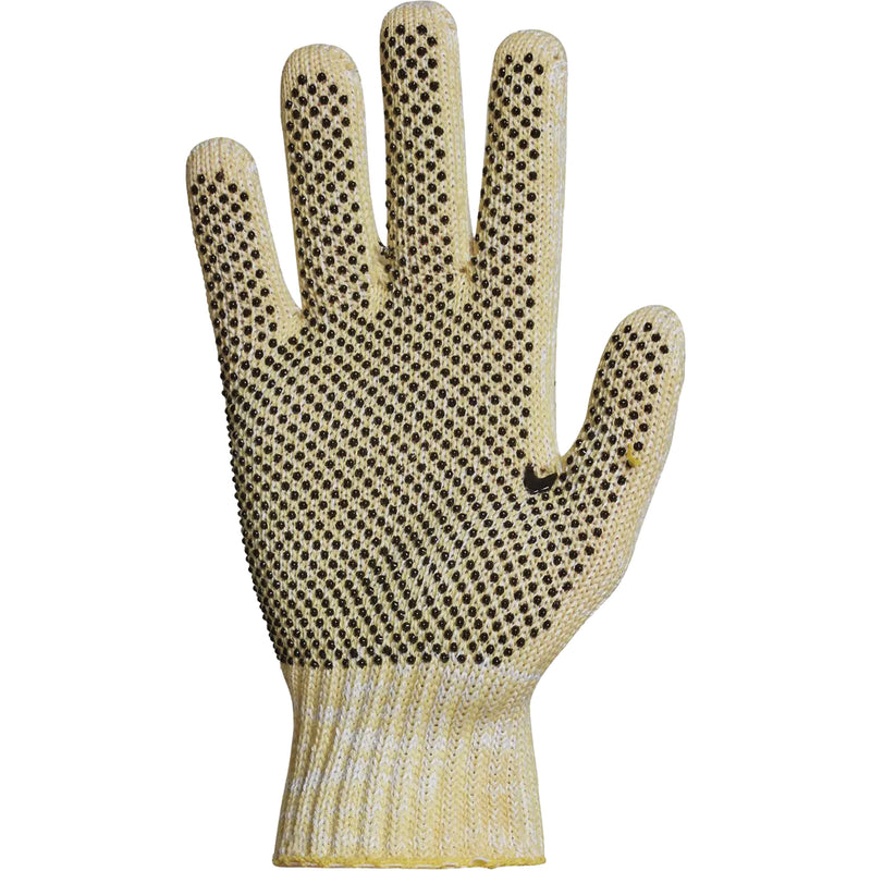 Contender™ SPGRK2D Cut Resistant Gloves, Size Large, 7 Gauge, PVC Coated, Kevlar®/Engineered Yarn Shell, ASTM ANSI Level A6
