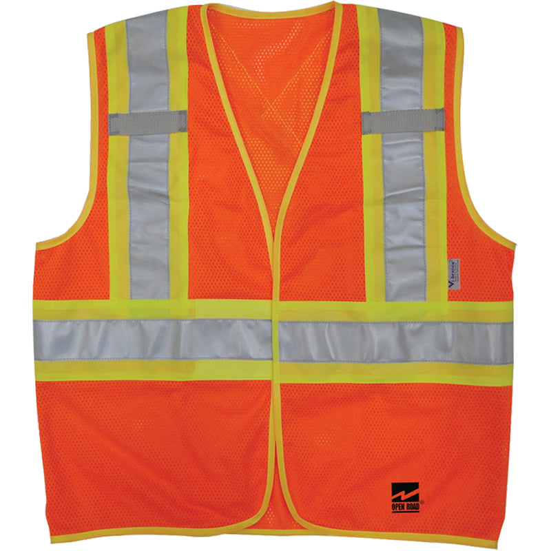 Open Road® “BTE” Vest, High Visibility Orange, 2X-Large/3X-Large