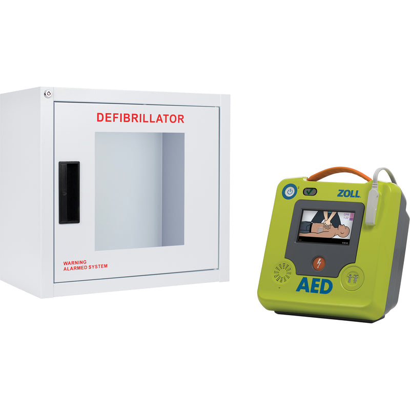 AED 3™ AED & Wall Cabinet Kit, Semi-Automatic, English, Class 4