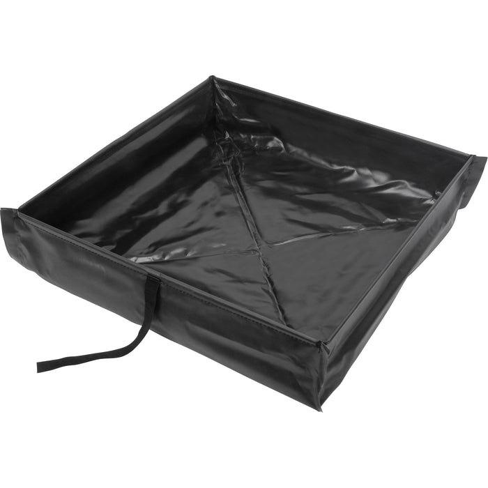 Collapsible Roll-Up Spill Berm, 60 US gal. Capacity, 4' W x 4' L x 6" H