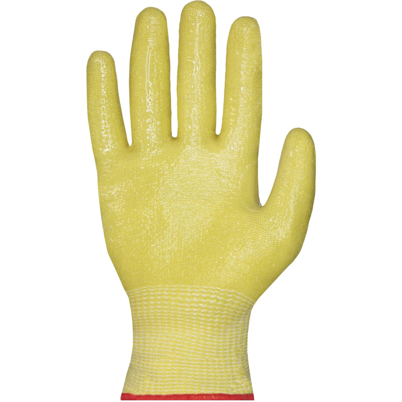 Emerald CX® S13CXLSI Non-Marring Heat-Resistant Gloves, Size 10, 13 Gauge, Silicone Coated, Acrylic Shell, ASTM ANSI Level A6