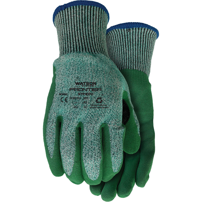 351 Stealth Frontier Gloves, Size Small, 13 Gauge, PVC/Rubber Latex Coated, Polyester/HPPE Shell, ASTM ANSI Level A5