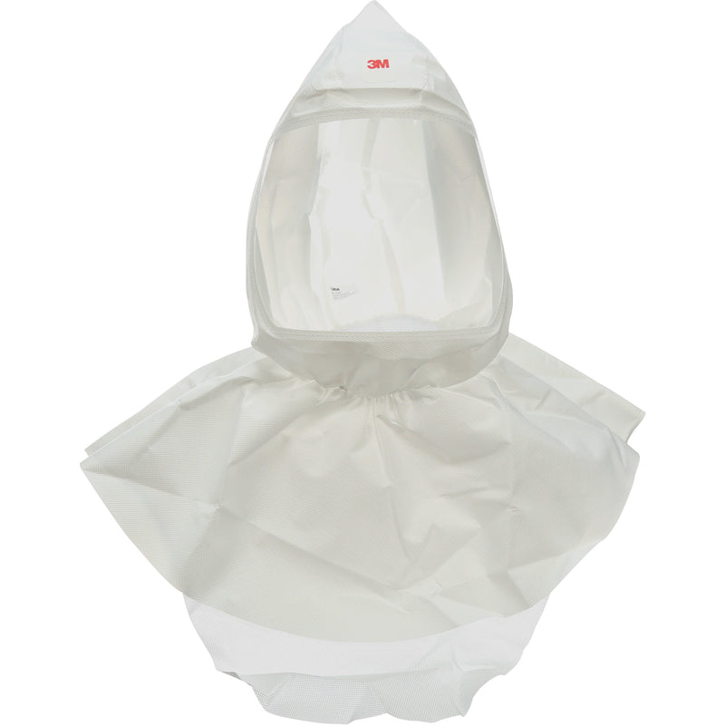Versaflo™ S-Series PAPR Hood with Shroud, Standard, Facepiece/Soft Top, Double Shroud