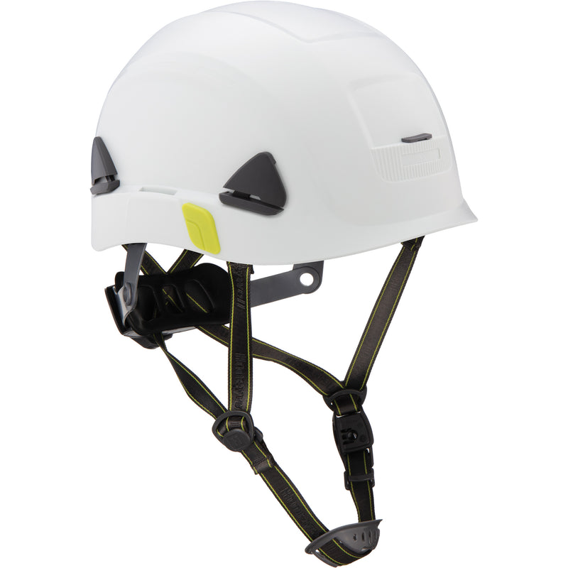 Fibre Metal Climbing Style Safety Helmet, Meets CSA Type 2, Ratchet Suspension, Non-Vented