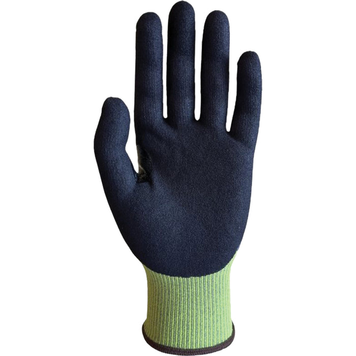 KO-400 Intermediate Cu-Resistant Gloves, Size 8, 15 Gauge, Nitrile Coated, Nylon/HPPE/Spandex/Graphene Shell, ASTM ANSI Level A4/EN 388 Level D