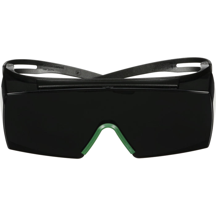 SecureFit™ 3700 Series Safety Glasses SF3750AS-BLK, Grey/IR 5.0 Lens, Anti-Scratch, ANSI Z87+/Meets/Exceeds CSA Z94.3