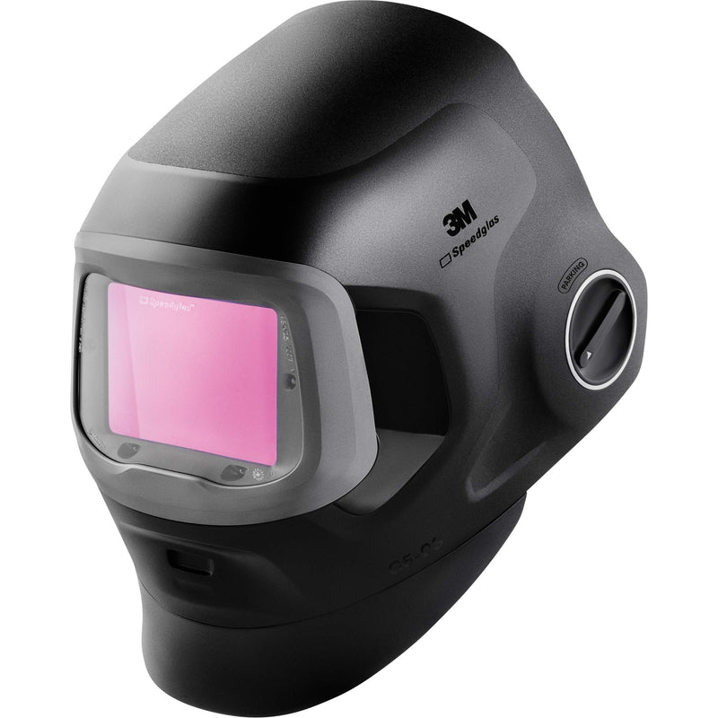 Speedglas™ G5-03 Pro Black Fixed Front Welding Helmet, 2.8" L x 4.3" W View Area, 2.5/5/8-13 Shade Range, Black