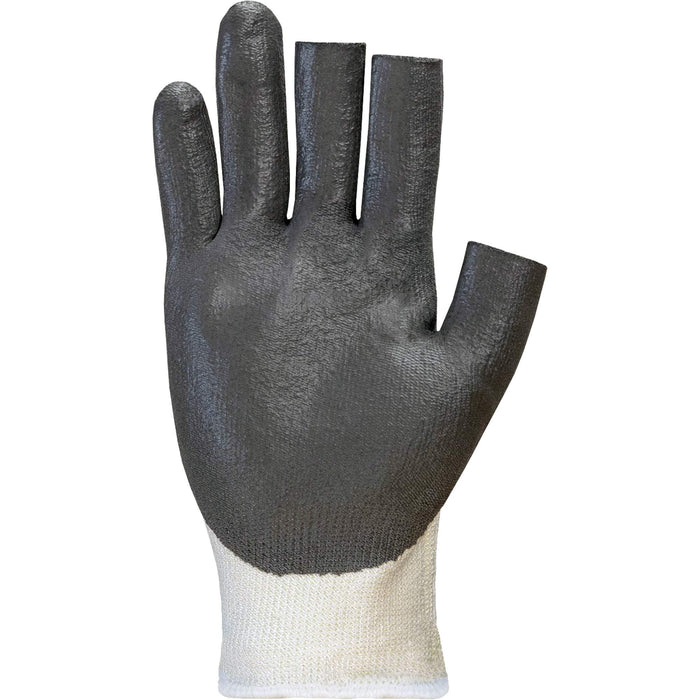 Superior Touch® SSXPU3OF Open-Finger Gloves, Size 9, 13 Gauge, Polyurethane Coated, Dyneema® Shell, ASTM ANSI Level A2
