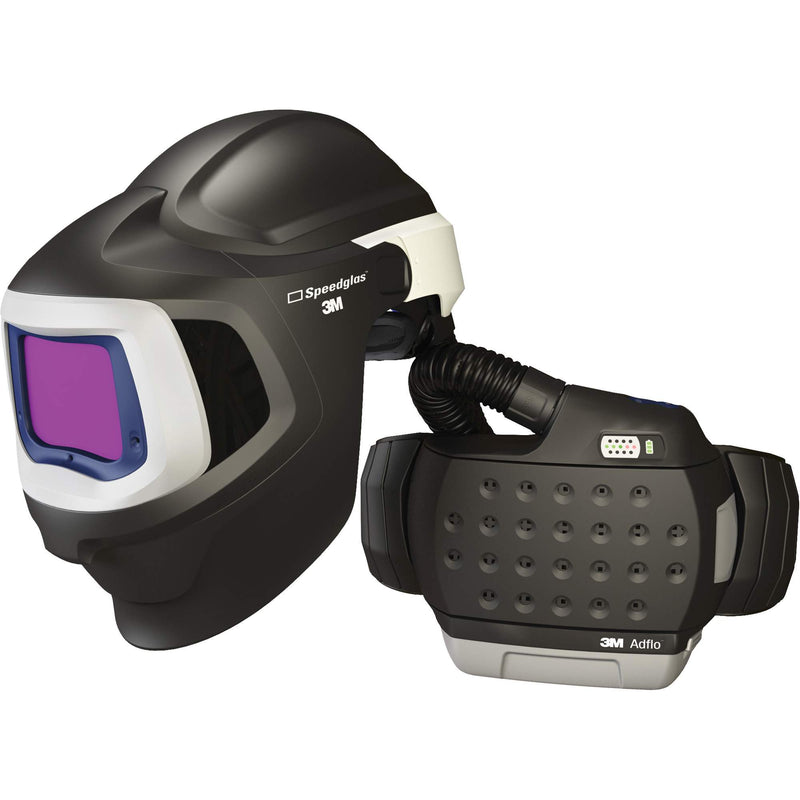 Adflo™ Powered Air Purifying Respirator HE System with Speedglas™ 9100 MP Welding Helmet, Welding Helmet, Lithium-Ion Battery