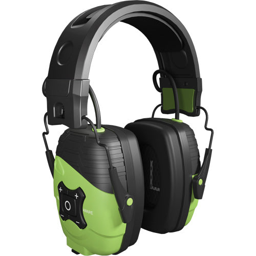 Safety Green Link Aware Bluetooth Earmuffs