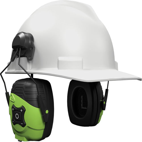 Safety Green Link Aware Bluetooth Earmuffs