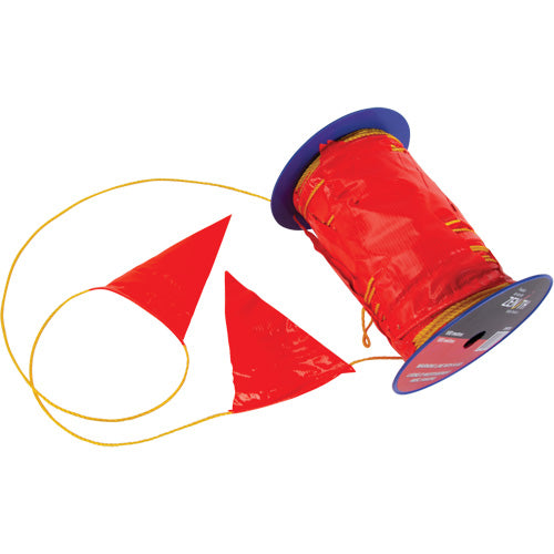 Warning Line with Flags