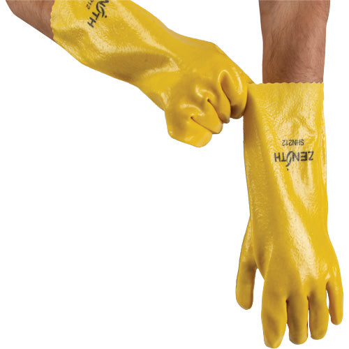 Rough-Finish Chemical-Resistant Gloves