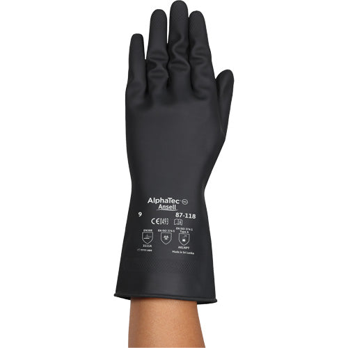 AlphaTec® 87-118 Chemical-Resistance Gloves