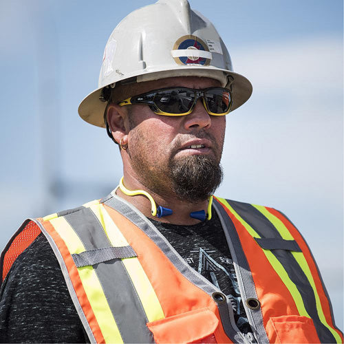 Pioneer Mesh Back Zip Front Surveyor Safety Vest