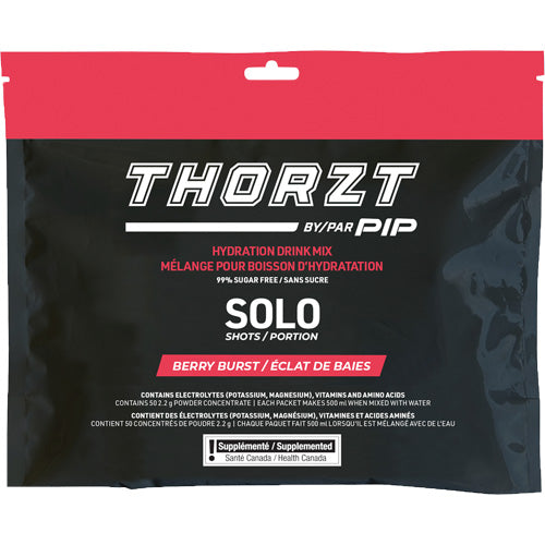THORZT™ Sugar-Free Solo Shot Hydration Drink Mix