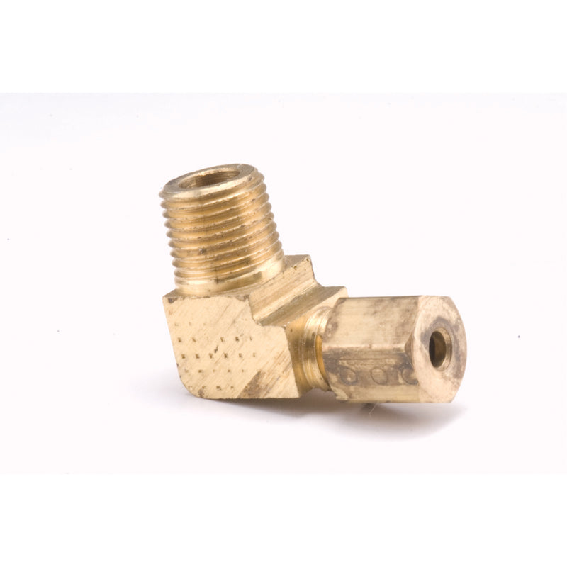 Compression Elbows 90° - Tube to Male Pipe, 3/8" x 1/4"