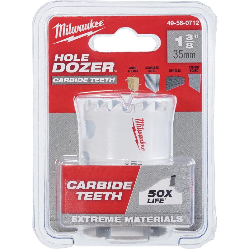 Hole Dozer™ Hole Saw, 1-3/8", 1-5/8" Depth of Cut, Carbide