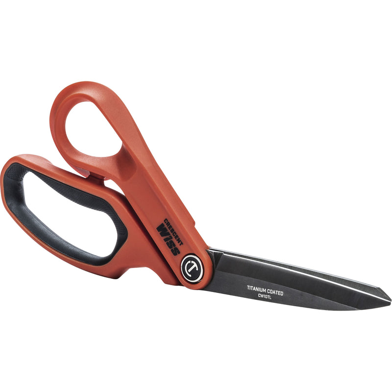 Tradesman Shears, 10", Rings Handle