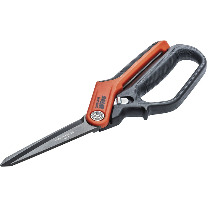 Heavy-Duty Tradesman Shears, 11", Single Ring Handle