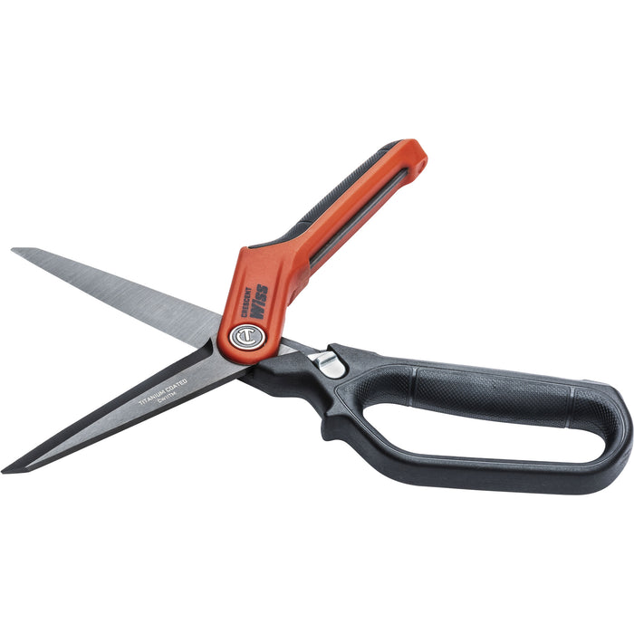 Heavy-Duty Tradesman Shears, 11", Single Ring Handle