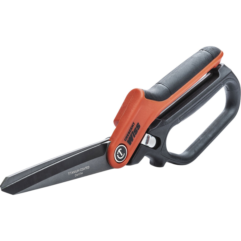 Heavy-Duty Tradesman Shears, 11", Single Ring Handle