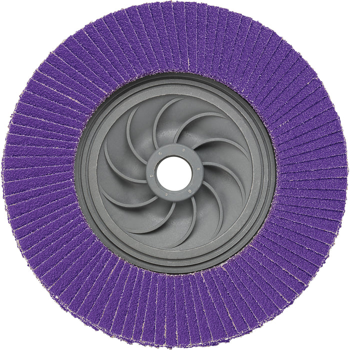 769F Quick Change Flap Disc, 4-1/2" x 5/8"-11, Type 27, 60+ Grit, Ceramic