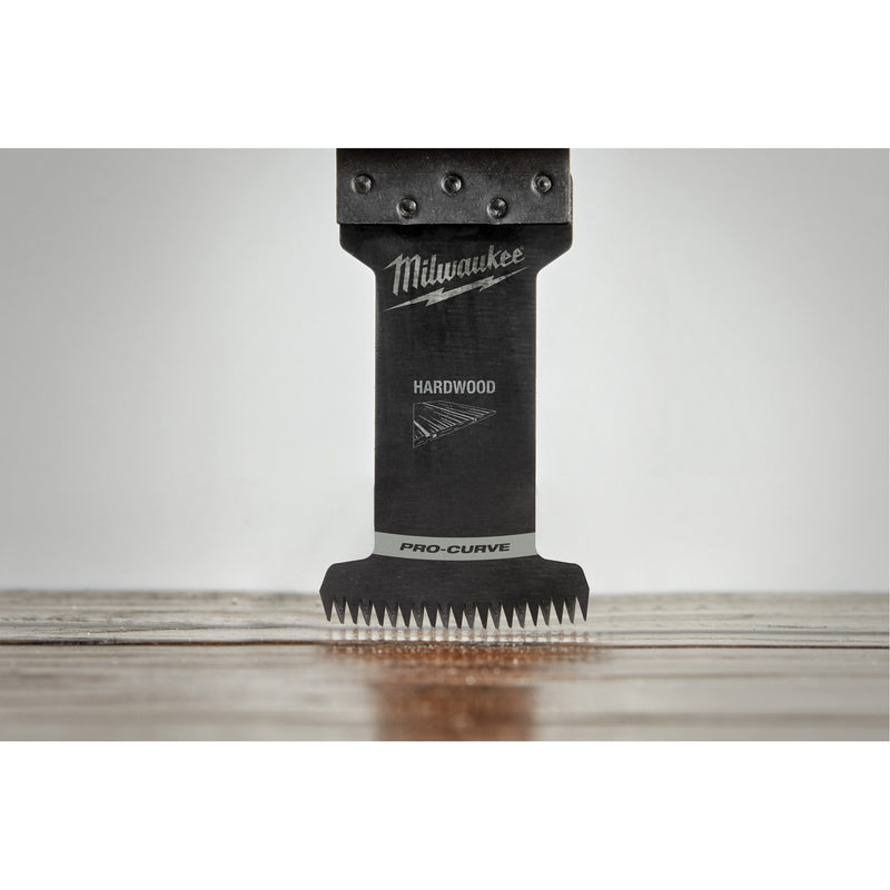 Open-Lok™ HCS Japanese Tooth Pro-Curve™ Hardwood Oscillating Multi-Tool Blades