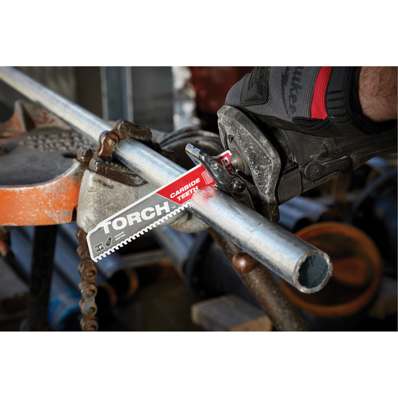 Sawzall® Torch™ Saw Blade, Carbide, 7 TPI, 9" L x 1" W