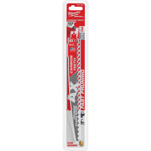 The Ax™ Sawzall® Blade for Pruning & Clean Wood