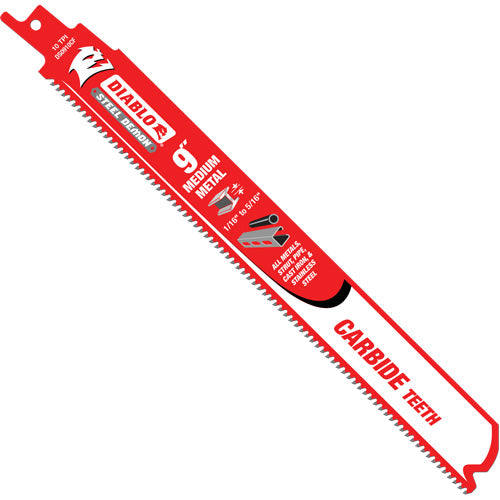 Medium Metal Reciprocating Saw Blade