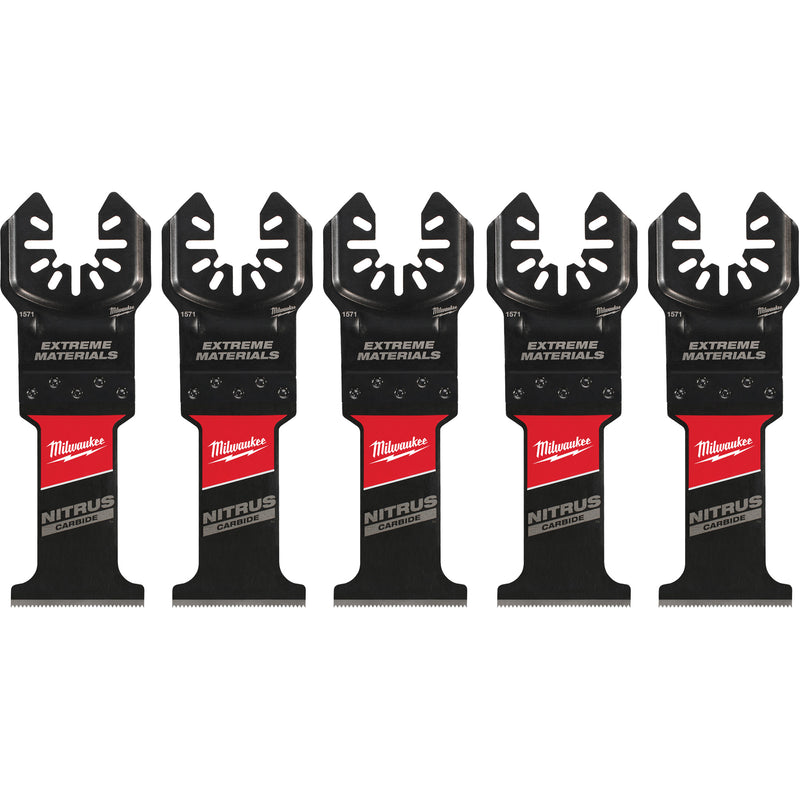 Nitrus Carbide™ Extreme Materials Universal Fit Open-Lok™ Oscillating Multi-Tool Blades